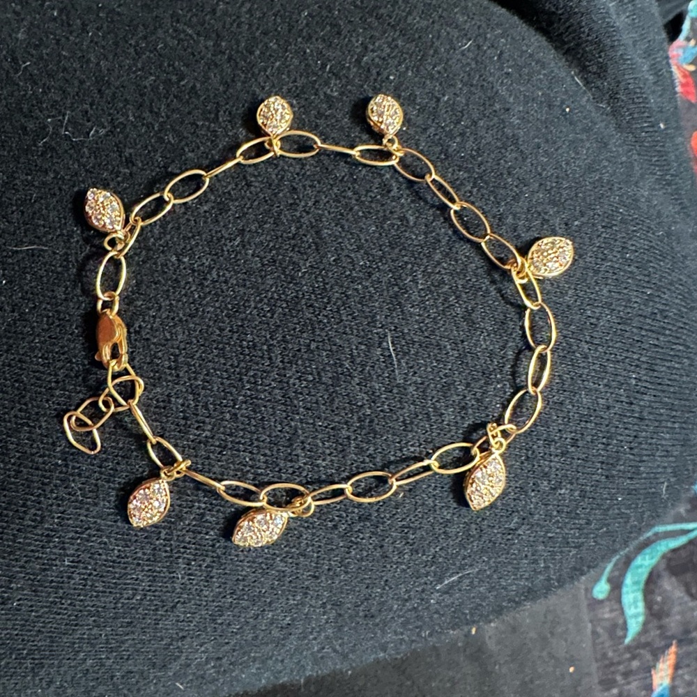 Gold Charm Bracelet